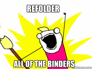All of the Binders meme